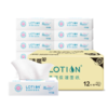 洁柔乳霜纸 Lotion3层100抽*12包 保湿抽纸 亲肤云柔巾 婴儿纸巾整箱 /家庭清洁/纸品 /清洁纸品 /抽纸 商品缩略图0