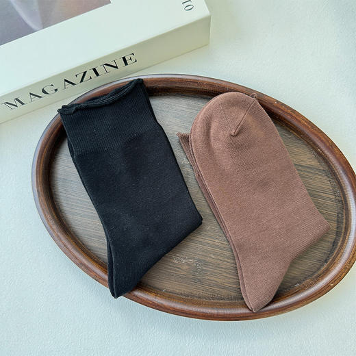 基础简约袜子纯色女袜纪念日百货门店同款165195491 商品图3