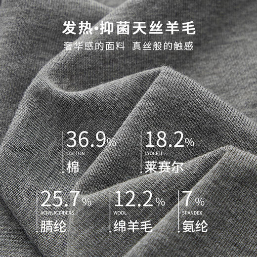 爆款天丝羊毛假两件针织衫！减龄显瘦有设计感，半开门襟显脸小修颈，职场通勤 + 学院风轻松 hold 商品图11