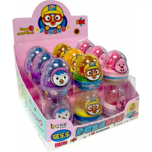 啵乐乐玩具糖奶嘴造型15g 商品图0