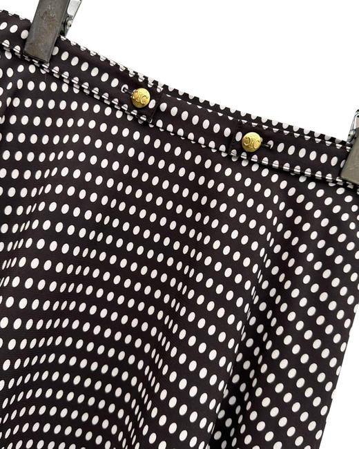 女款绸质波点压褶半裙 可配套装008 商品图2