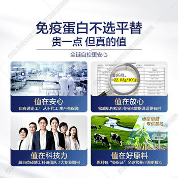 汤臣倍健蓝罐臻钻蛋白粉600g 分离乳清蛋白粉中老年人增强免疫力礼盒送礼 商品图0