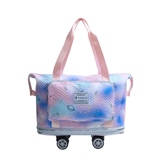 【新品旅行包】超大容量轮子包双层扩展收纳包 外出出差登机旅游行李袋 国庆出行 商品图4