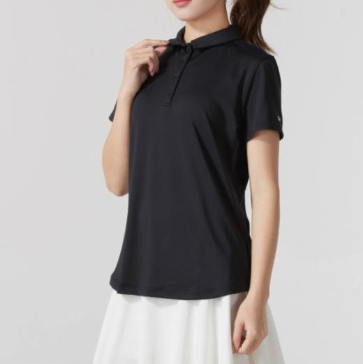 安德玛女子UA Playoff短袖Polo衫1383612-001 商品图1