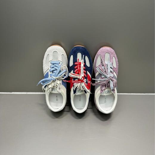 真皮复古运动阿甘鞋！女款2025春夏新款厚底透气休闲百搭德训鞋慢跑鞋！ 商品图3