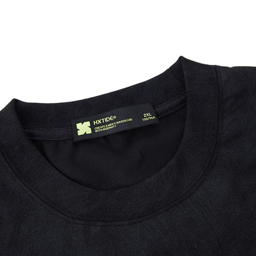 【新品上新】HX 夏季圆领短袖T恤C102520028101/02/03 商品图4