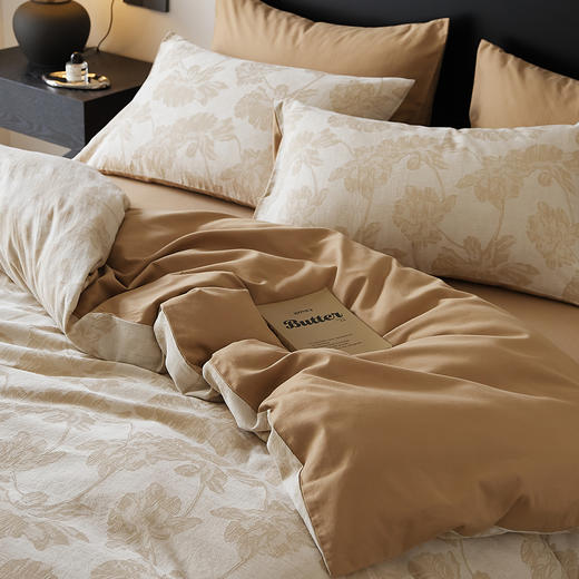 【热卖推荐】自然醒全棉色织提花四件套系列HS 商品图5