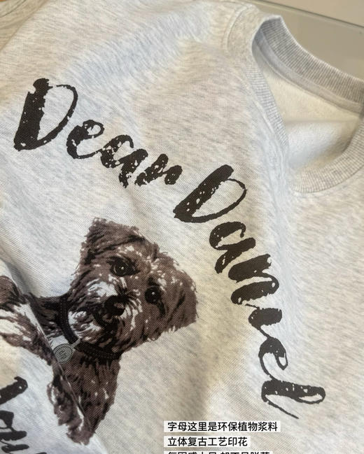 韩国dp新出的小熊狗卫衣08282 商品图9