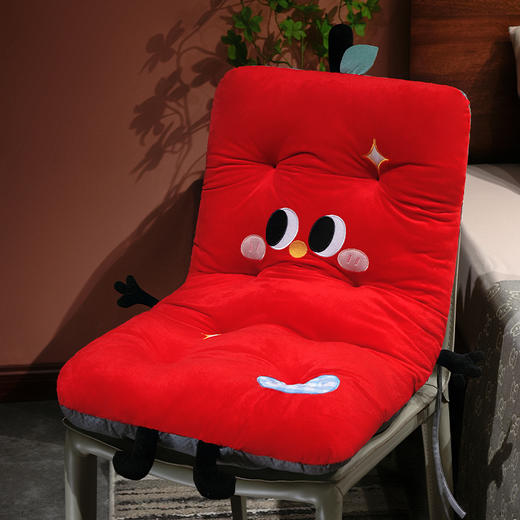 自然醒大眼红苹果连体坐垫QYL 商品图7