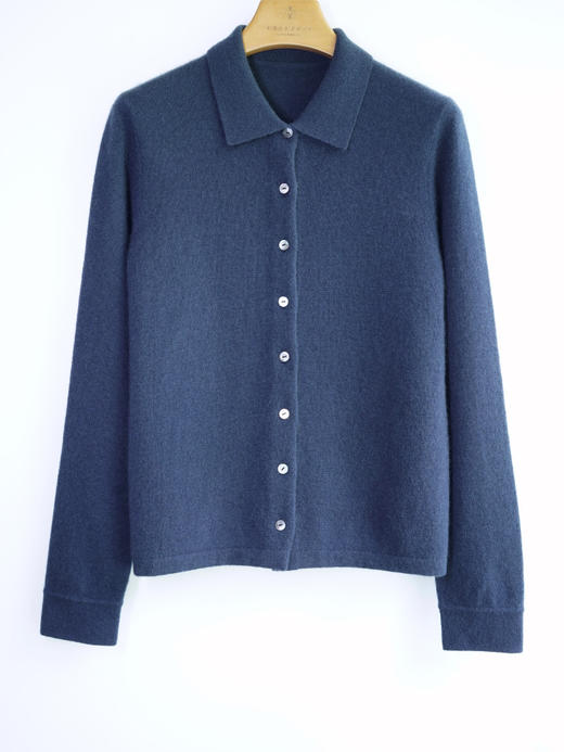 羊绒针织衬衫开衫 商品图5