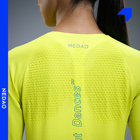 25新品内道蜂核跑步长袖女款越野跑步训练马拉松散热透气短袖T恤