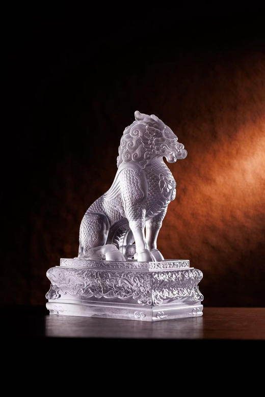 古法琉璃麒麟 商品图5