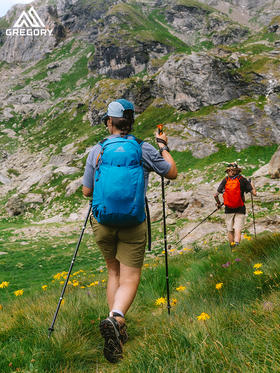 GREGORY格里高利 KIRO激麓 户外徒步旅行双肩包轻便冲顶登山背包