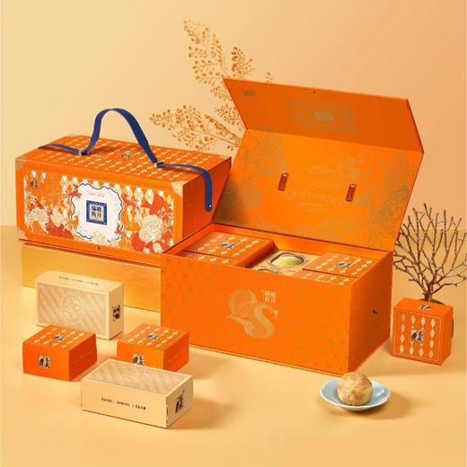 荃盛 鹿月华章·瑞鹿衔月 月饼礼盒 1060g【LY】 商品图0