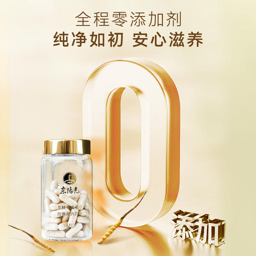 东阳光 萃鲜冬虫夏草经典复方胶襄[360mg*60粒] 商品图7