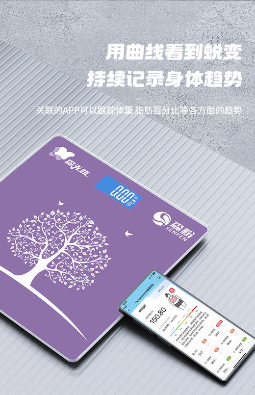 森无忧体重秤 商品图3