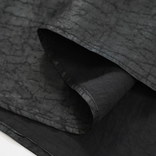 丁摩 【十穿十美花苞裙】重磅桑蚕丝香云纱三年龟裂纹老料松紧腰半身裙231791 商品图3