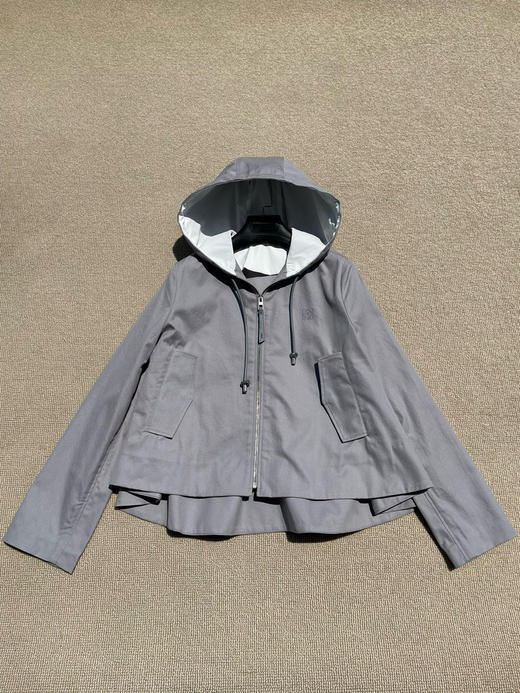 92-1  排他性独家圆正 lew棉质连帽夹克外套 气球外套 我穿38 商品图9