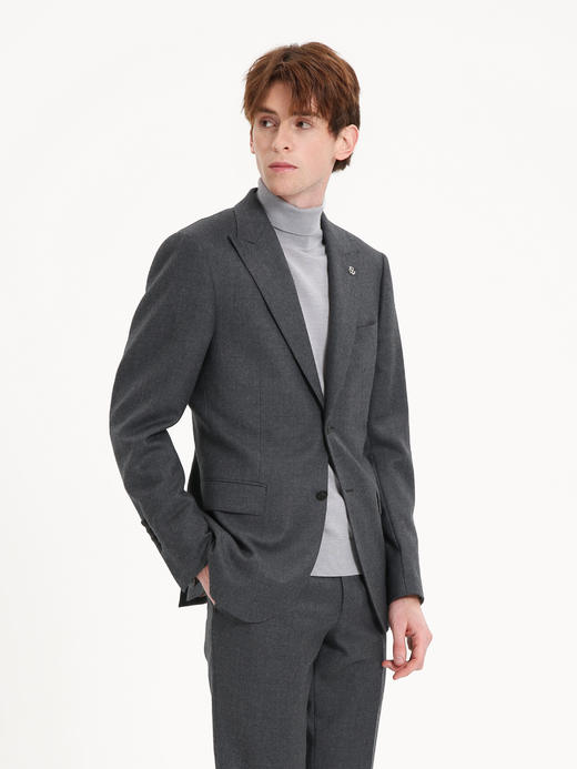 callisto熔岩灰绵羊毛西服 商品图3