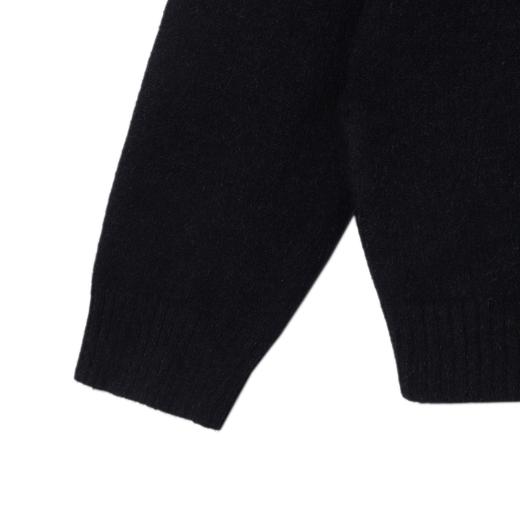 42516SDSA男士秋冬新款痞帅男装复古撞色纽扣开衫假两件针织衫百搭毛衣 商品图3