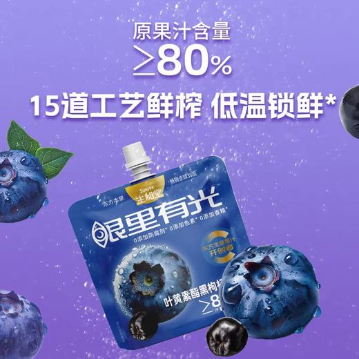 生和堂叶黄素酯黑枸杞蓝莓汁120ml 商品图0