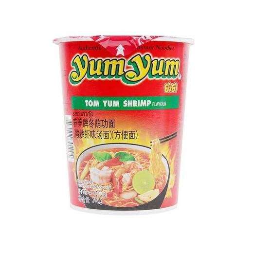 【超市】养养 酸辣虾味汤面冬荫功面 70g/杯 商品图0