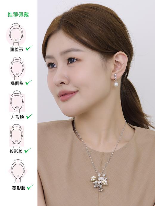 【天猫同款】悦甄 星澜耳扣款-两戴18K金蓝宝石钻石耳夹 商品图1