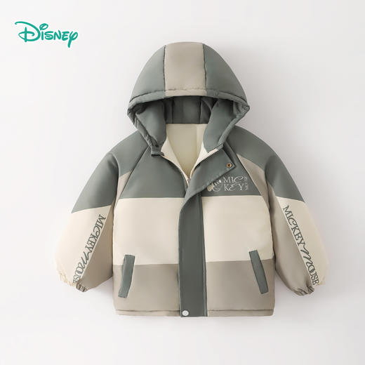迪士尼童装男童夹棉外套冬季保暖中大童男孩宝宝潮搭棉衣棉袄ZD4ES006
 商品图12