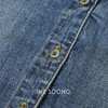 THESOONG|1960s新复古工装革命美学牛仔连体裤HBNZ7268 商品缩略图6