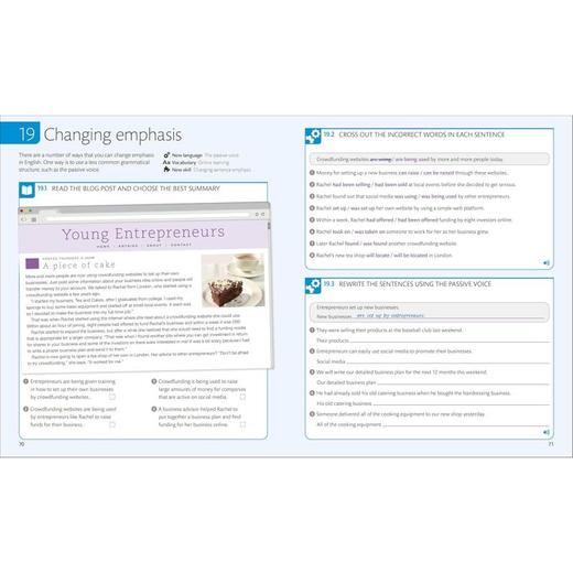 【中商原版】DK English for Everyone Course Practice Book Level 4 Advanced 人人学英语4课本+练习册英文原版语言学习书 商品图2