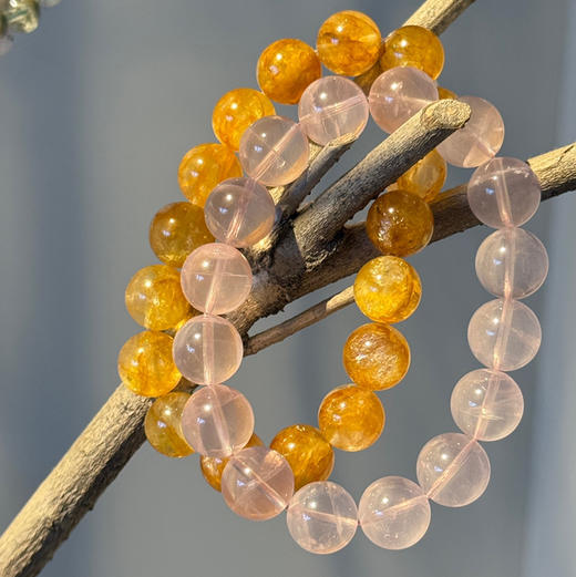 粉水晶手串 14mm 商品图5