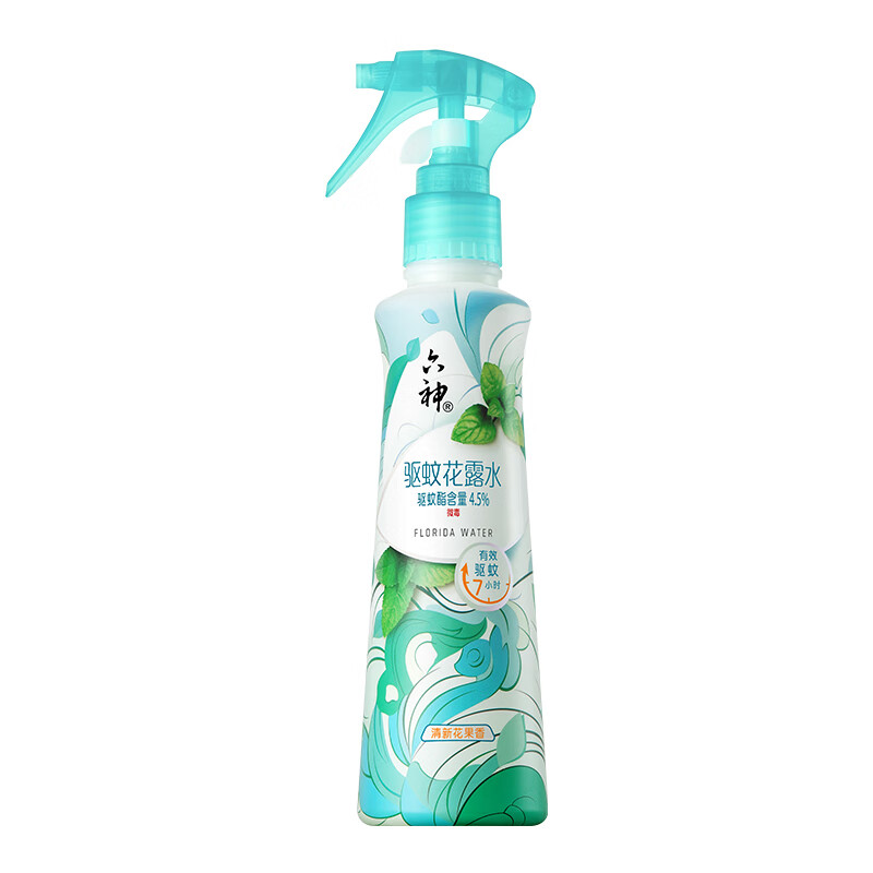 【ZY25】六神手枪泵驱蚊花露水188ml