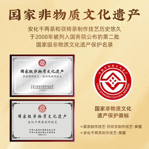 【安化黑茶】茶马世家丨天尖茶 安化黑茶 2015年 散茶 200g 商品图3