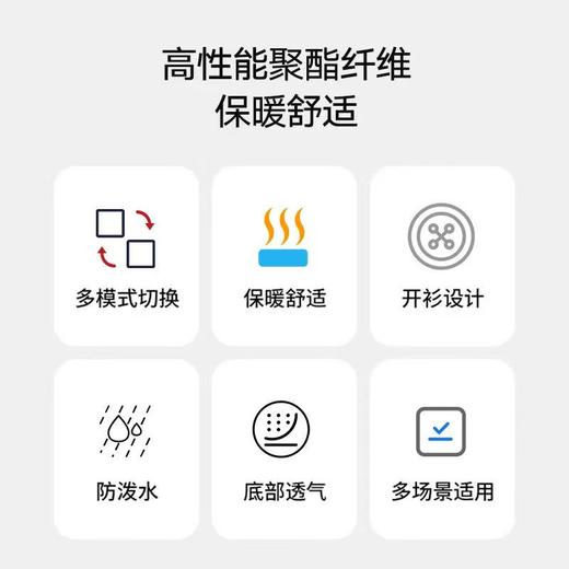 安地斯防泼水披肩地垫毯子夏凉被空调被斗篷雨披单人旅游露营户外 商品图3