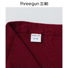 Threegun三枪 【舒肤棉】罗纹弹力圆领女士保暖内衣套装-23422D1W1 商品缩略图11