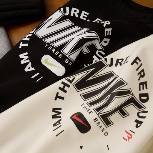 点此购买 130-170耐克中大童男童运动套装儿童秋款卫衣+裤子 gl 329307 商品图6