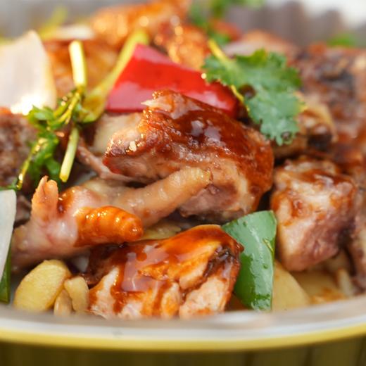 【顺丰/京东冷链】清远鸡啫啫鸡煲1.1kg 供港企业湾区金标认证 正宗清远鸡 地标好物 - 叹鸡 商品图1