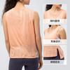 跃牌【欲动春风】系列 瑜伽运动罩衫女轻薄透气运动背心上衣宽松休闲跑步运动健身背心22135 商品缩略图1