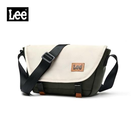 原单Lee时尚潮流斜挎包男女背包 户外休闲单肩包 大容量通勤邮差包 商品图3