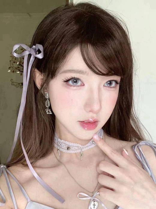 yukicon日抛【薄雾玫瑰】14.2mm 商品图2