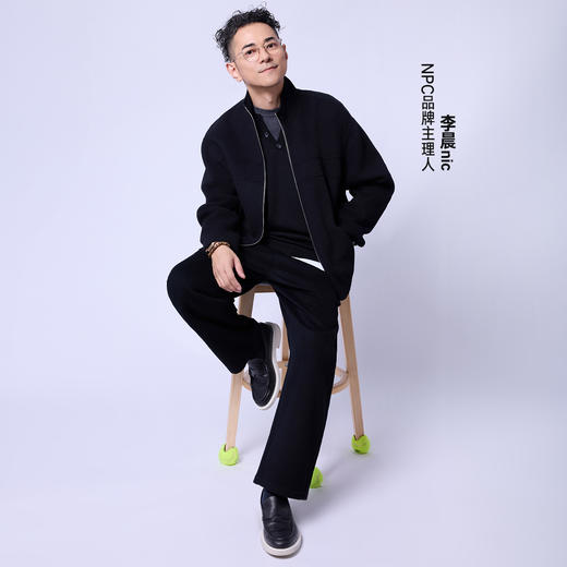 NPC2025秋季新品潮牌100%绵羊毛保暖毛呢大衣舒适多色NP57WC06 商品图1