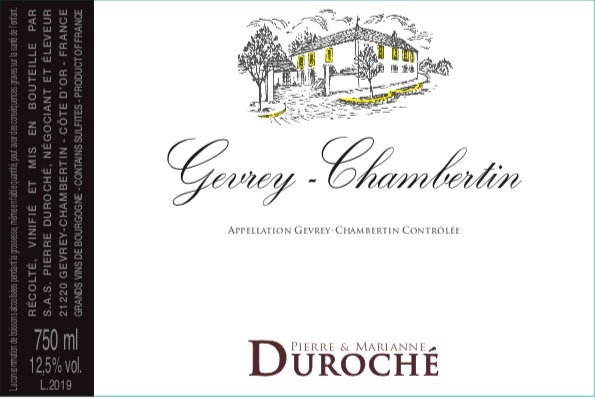 2022 Duroche, Gevrey-Chambertin【闪送】（65折）