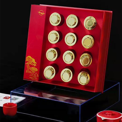 素言茶坊 龙腾四海 蒸蒸日上水晶礼盒（正山小种）180g.WN 商品图1