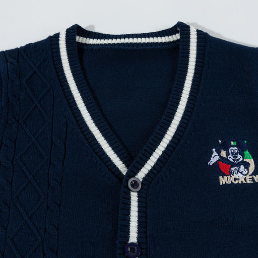 迪士尼男童毛衣开衫春秋新款童装儿童秋季外套男孩秋装针织衫ZD3ES066 商品图9