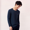 柒牌保暖内衣男士秋衣打底衫抗菌防螨新款秋冬季圆领百搭上衣无痕129F70410 商品缩略图1