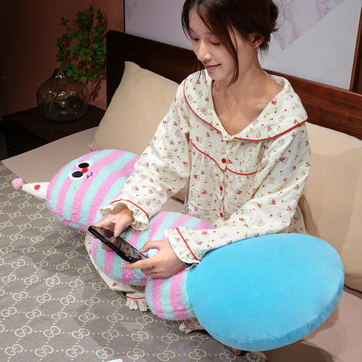 自然醒多巴胺羊羔绒大眼云朵长条抱枕QYL 商品图8