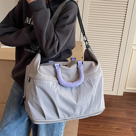 【大容量短途行李包】旅行包女运动健身包 男游泳外出收纳袋 旅游登机包  商品图2