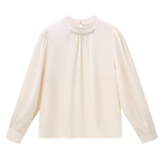 AHM hxe1501法式纯色衬衫气质上衣 商品图4