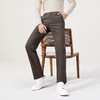 【含羊毛/莫代尔】柒牌男装2025秋冬休闲斜纹肌理梭织中青年长裤129H73250 商品缩略图1