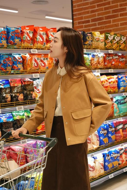 【高品质私服】【IC全棉双面布外套】柔软舒适，正反异色，设计新颖，整体显得更加简洁大方G1232-CC【无标出货 介意慎拍】 商品图0